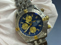 Breitling Chronomat Evolution Two-Tone Blue & Gold Dial - Ref. B13356