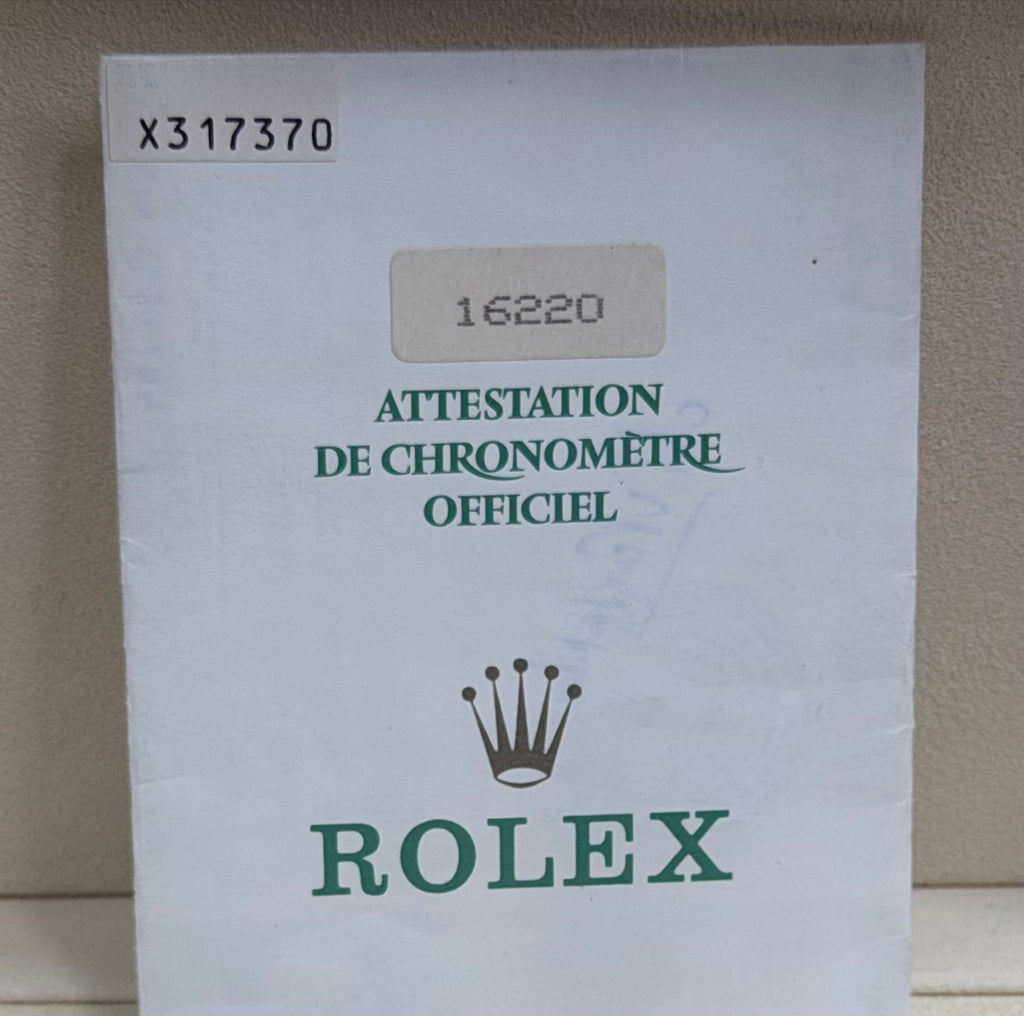 Vintage Rolex Datejust 36 Stainless Steel Champagne Dial - Ref. 16220 / 16234 (With Box & Papers) 1999