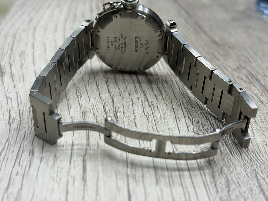 Pasha de Cartier Automatic – 38mm Anthracite Dial (Ref. 2324)