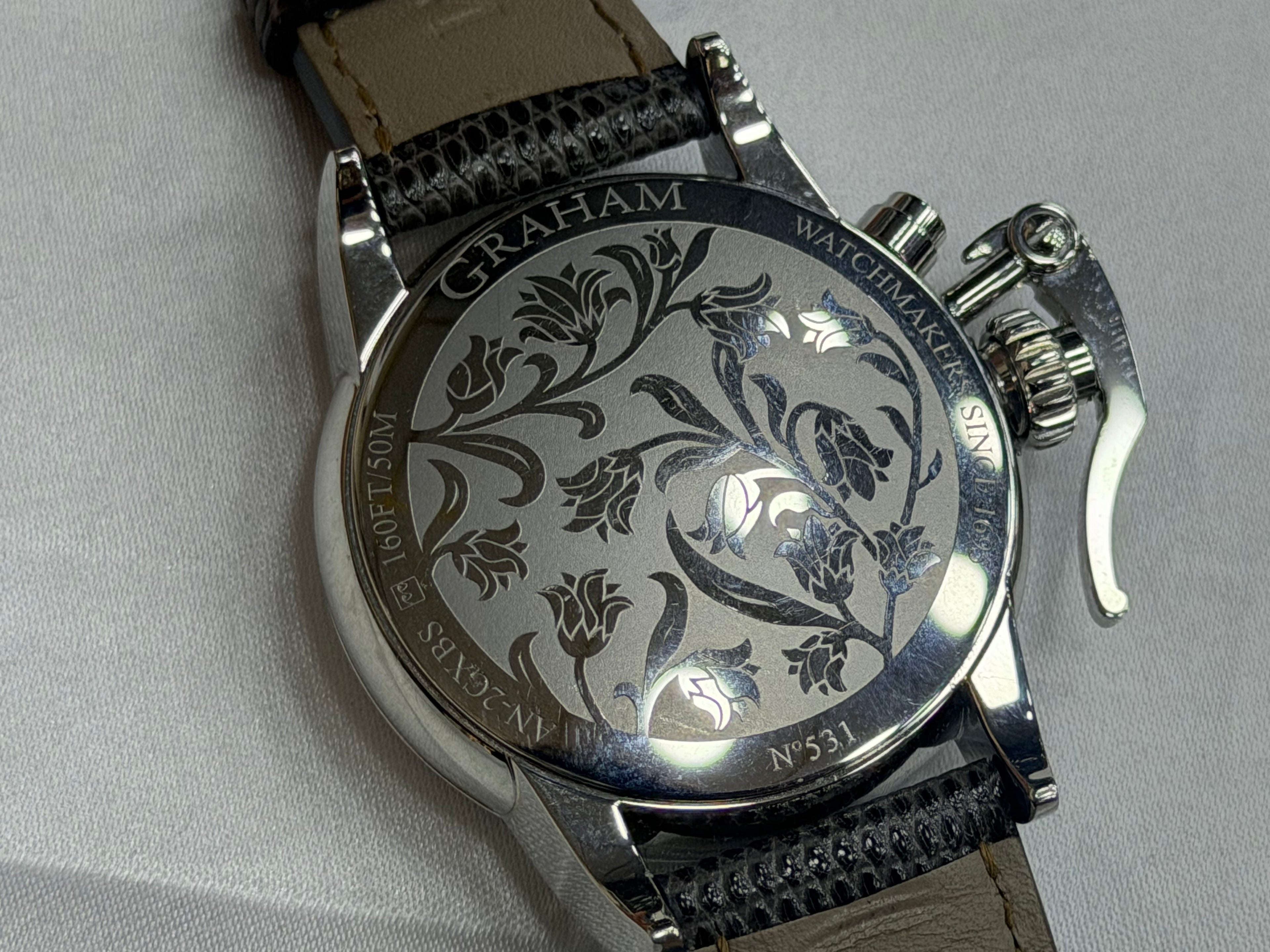 Graham Chronofighter 1695 Chronograph Moon Phase – Reference AN-2GXBS