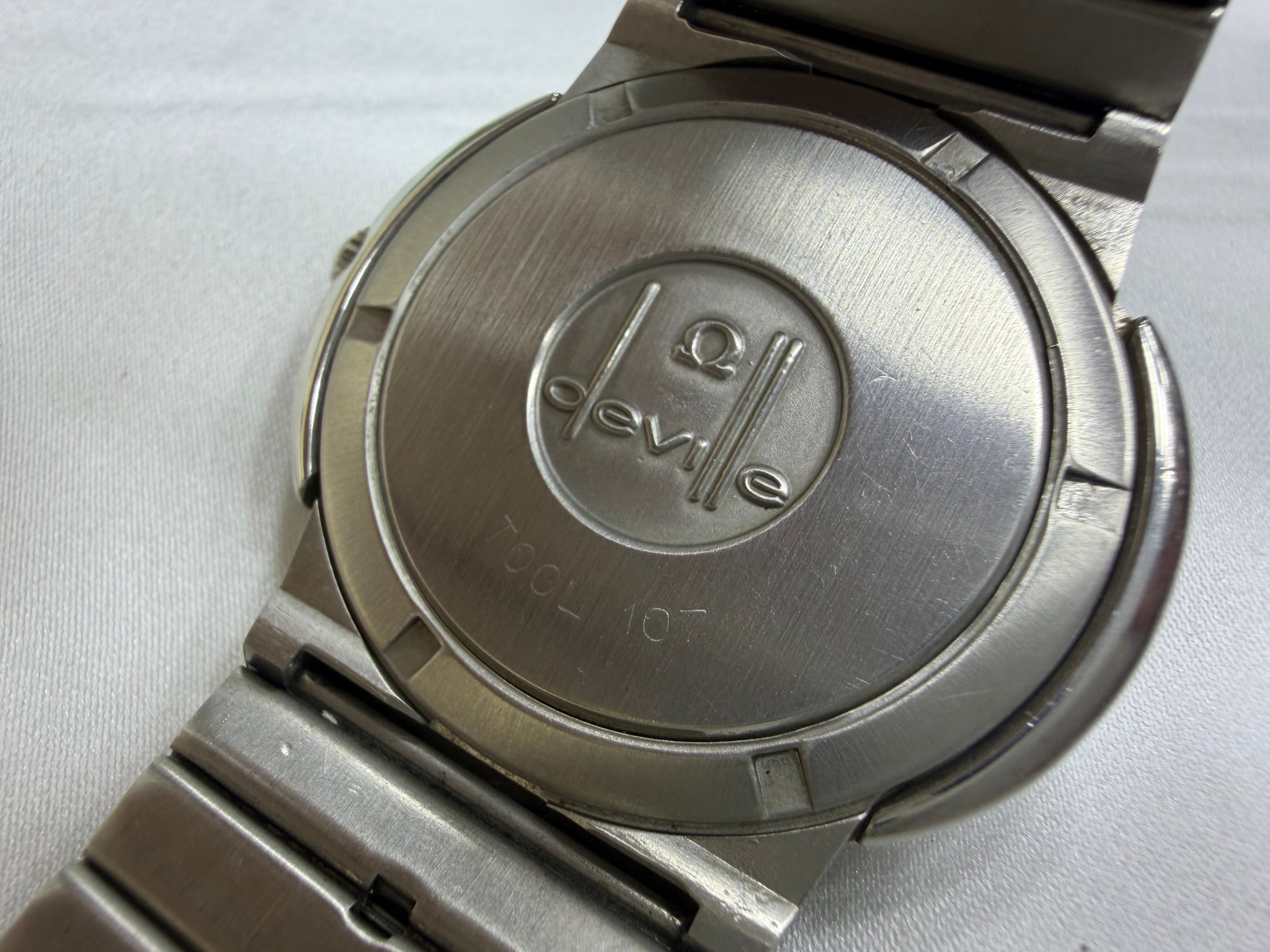 Vintage Omega De Ville Dynamic Automatic Blue Day-Date - Tool 107