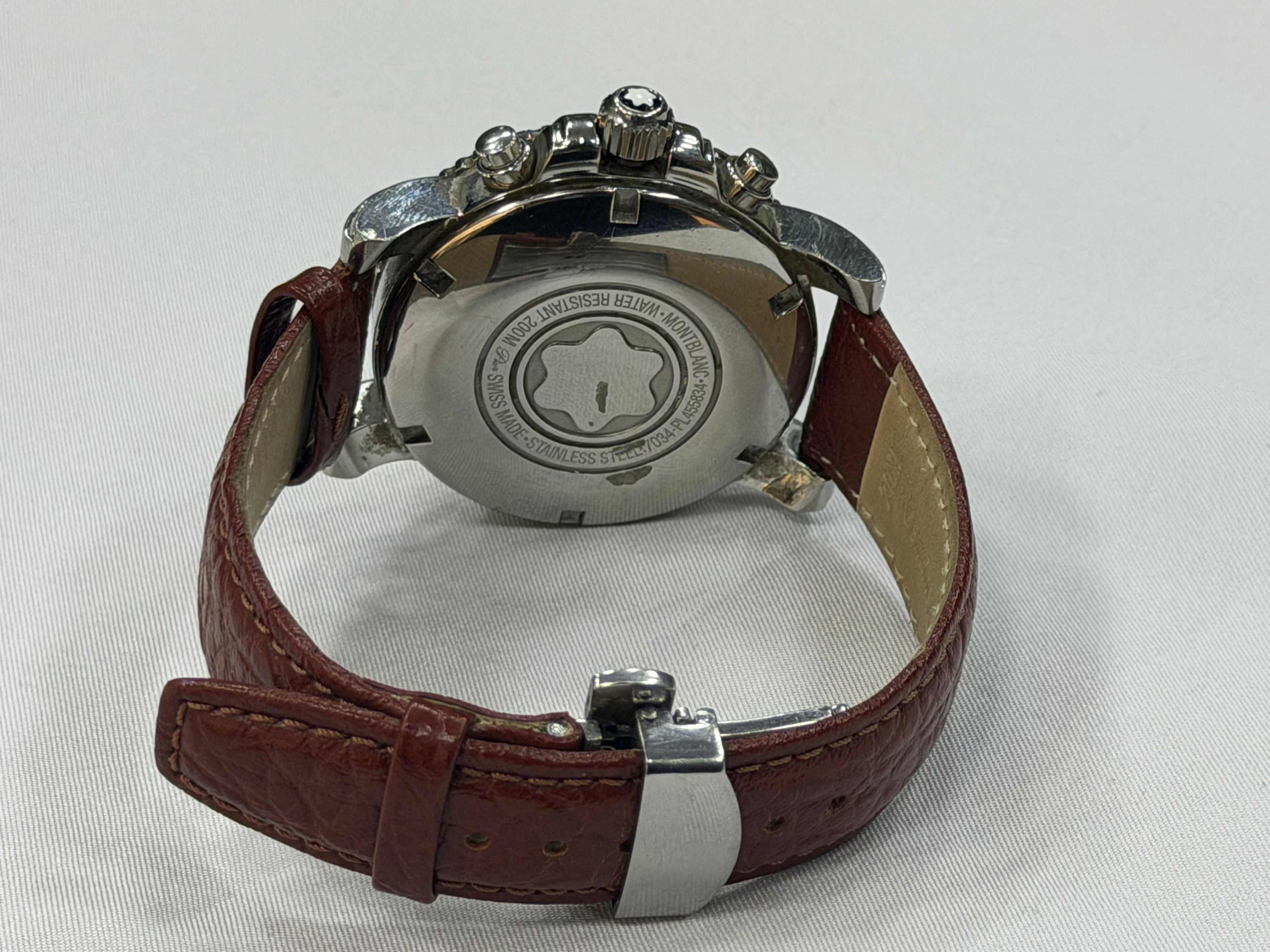 Montblanc Sport Chronograph Automatic Men's Watch - Ref. 7034 / 36948