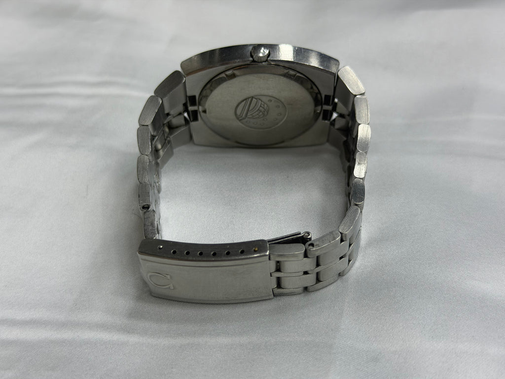Vintage Omega Constellation Automatic Chronometer Day-Date - Stainless Steel Dark olive green dial