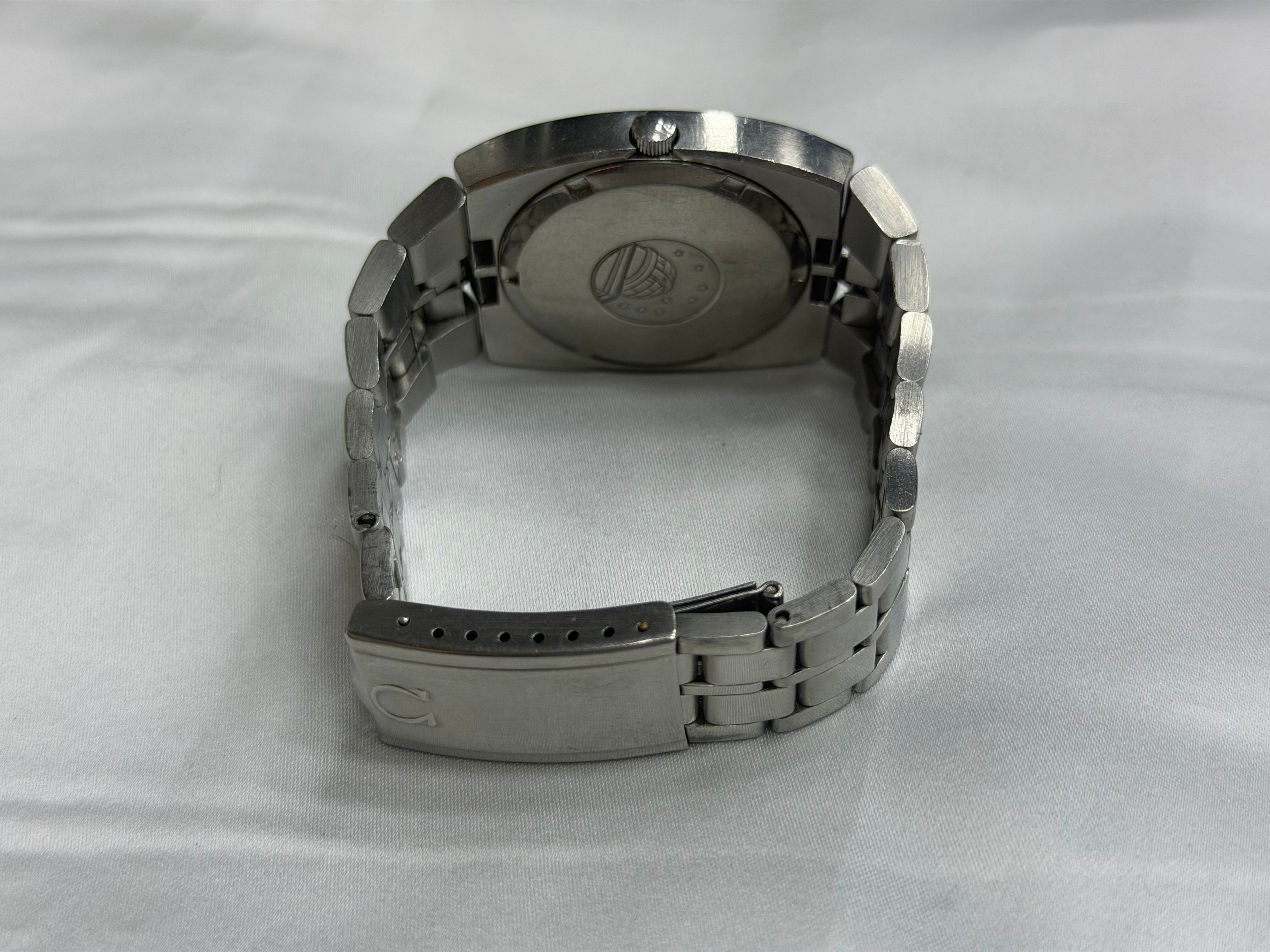 Vintage Omega Constellation Automatic Chronometer Day-Date - Stainless Steel Dark olive green dial