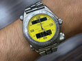 Vintage Breitling Emergency Titanium Yellow Dial Ana-Digi - Ref. E56121.1