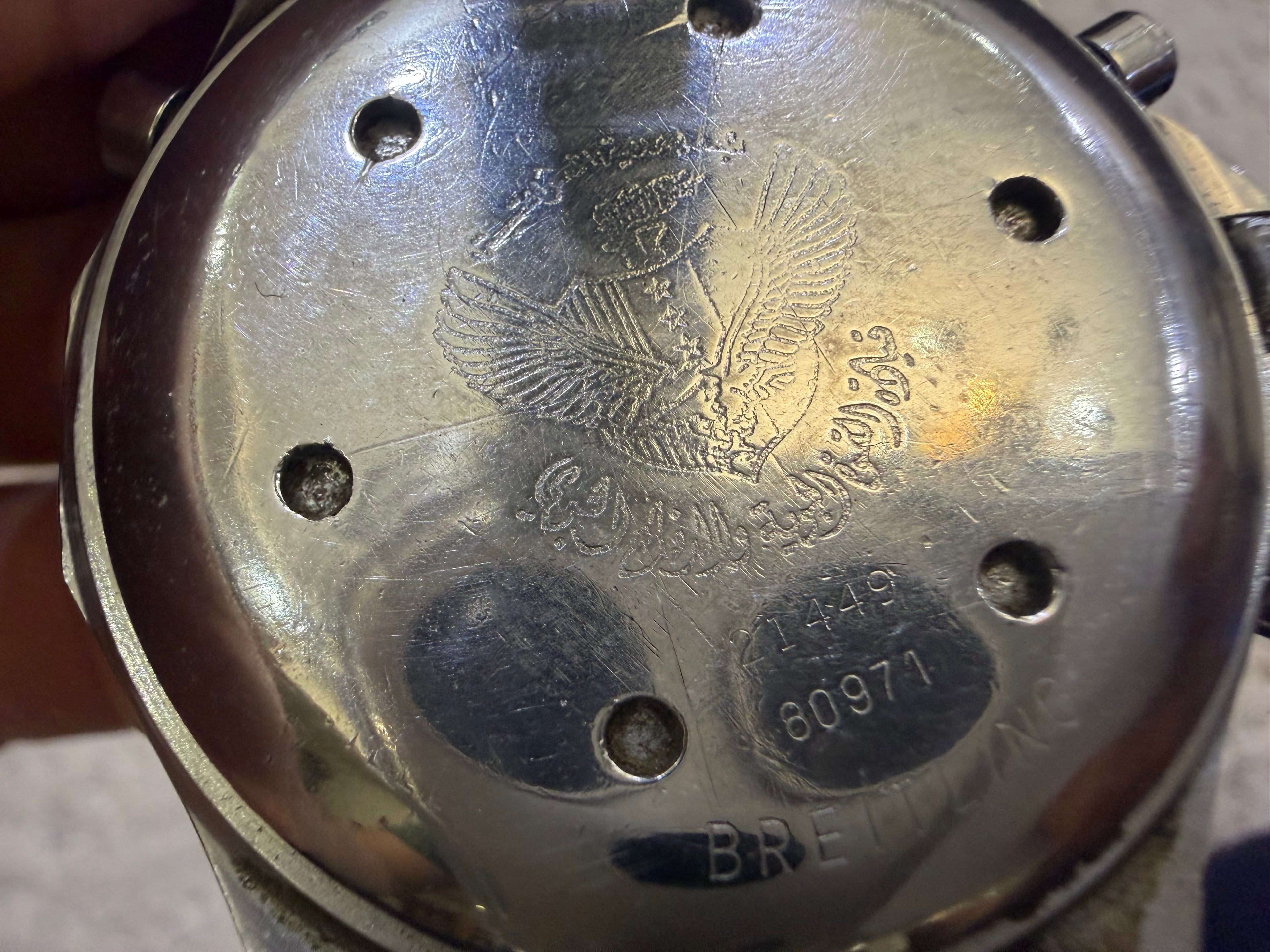 Vintage Breitling Navitimer Quartz 3300 "Iraqi Military Issued" - Ref. 80971