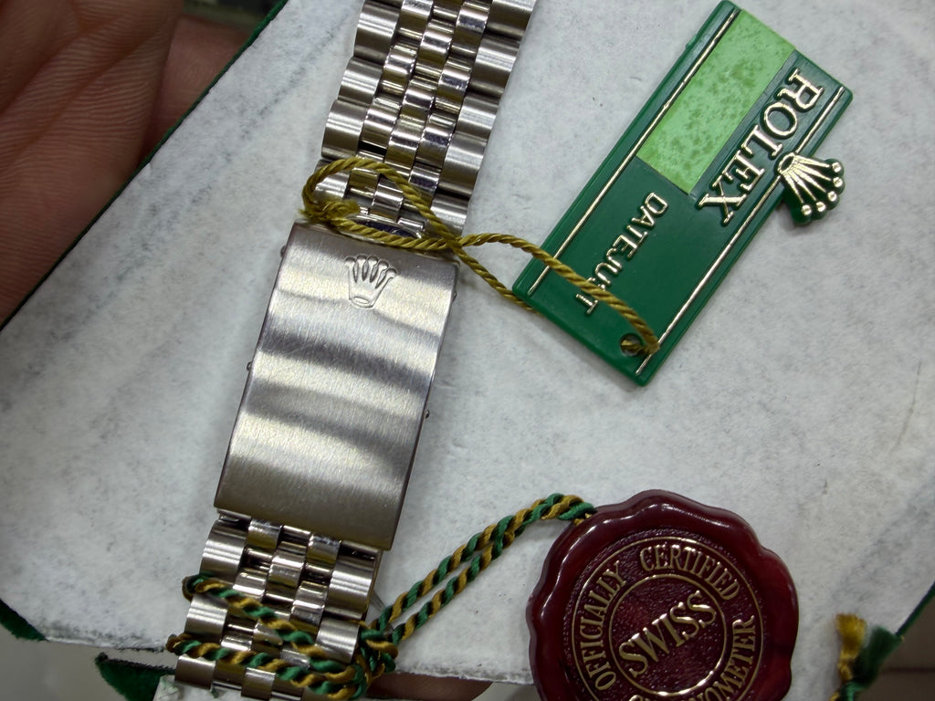 Rolex Datejust 1603 Vintage Steel – Rare Saudi Arabian Land Forces Dial (With Official Chronometer Papers)