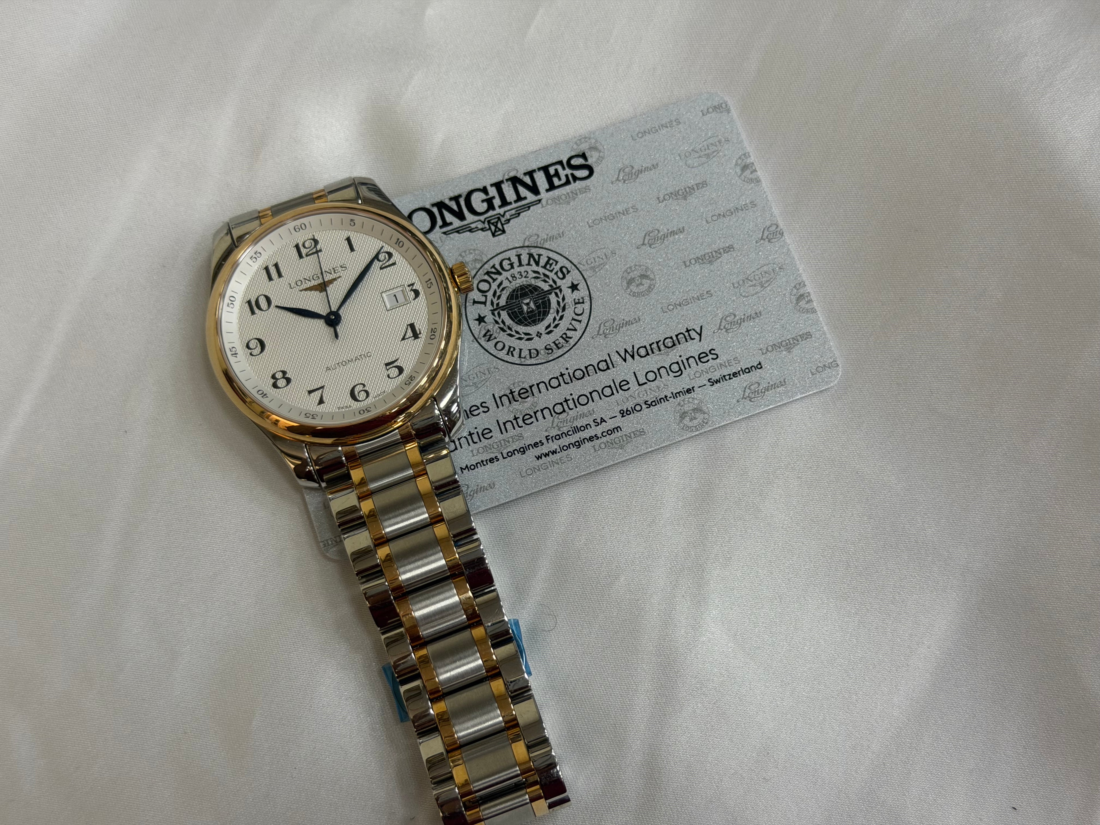 Longines Master Collection Two-Tone Automatic Silver Dial - Ref. 42518334