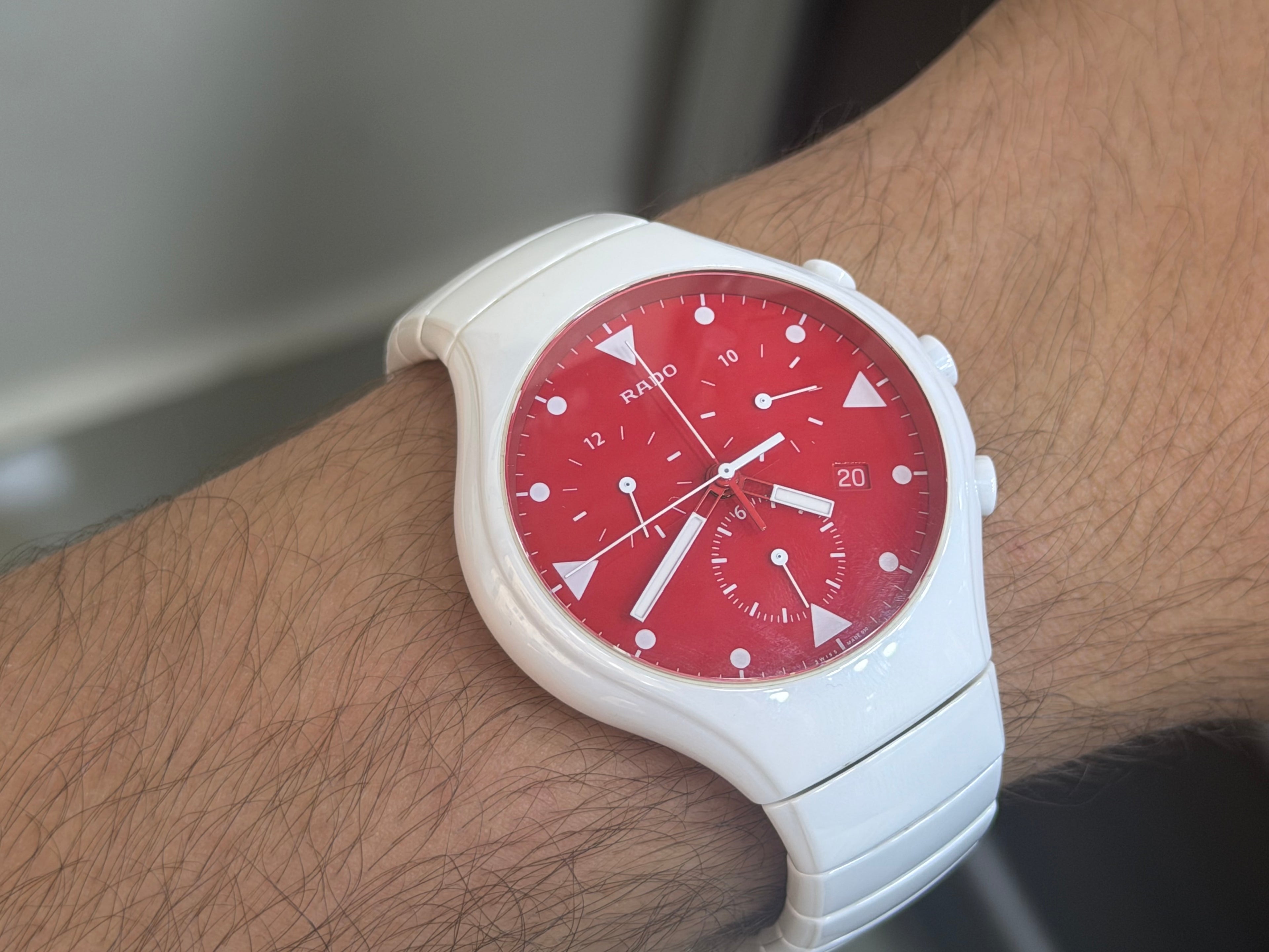 Rado DiaStar High-Tech Ceramics Chronograph - Rare Red Dial Numbered Edition