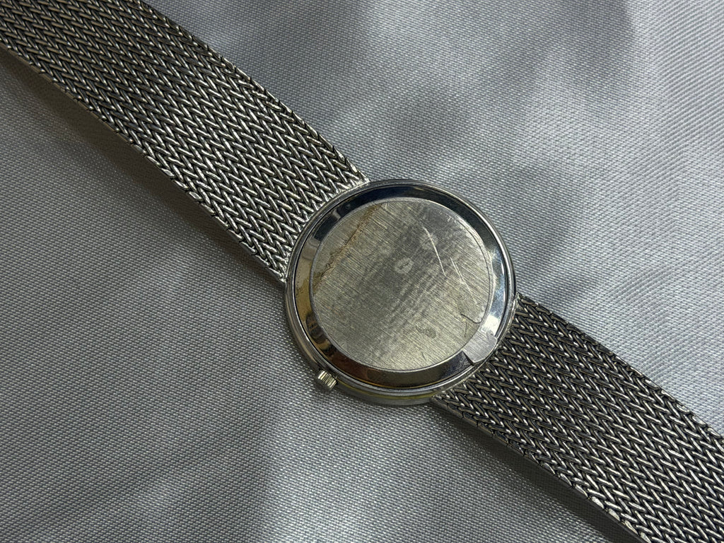 Vintage Patek Philippe Genève Ultra-Thin 18k White Gold - Classic Roman White Dial