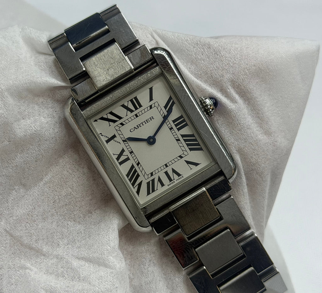 Cartier Tank Solo Large Stainless Steel Quartz - Ref. 3170