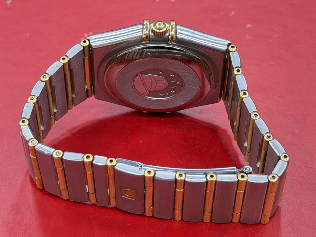 Omega Constellation Automatic Chronometer - Two-Tone Gold & Steel with Diamond Dial