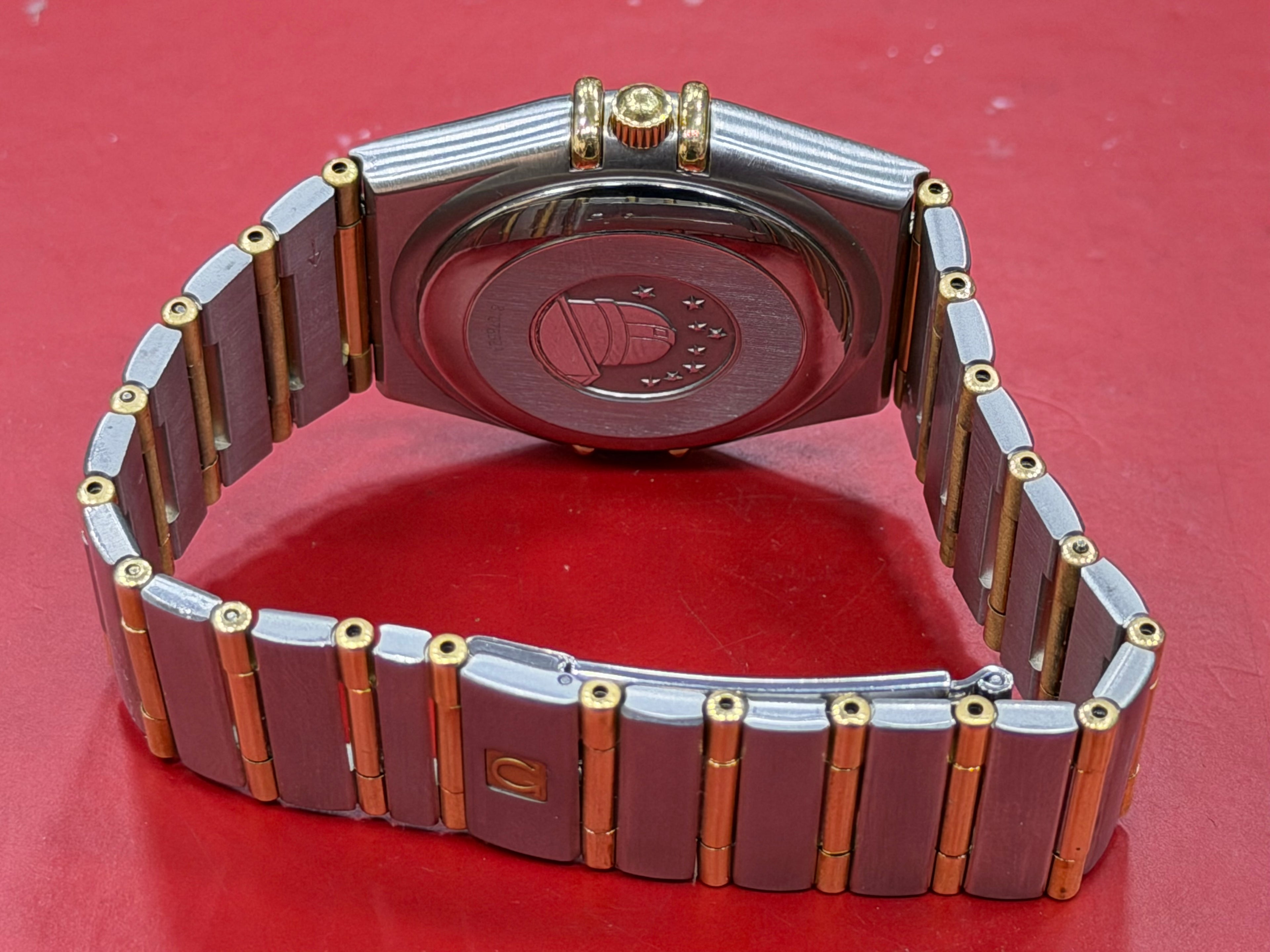 Omega Constellation Automatic Chronometer - Two-Tone Gold & Steel with Diamond Dial