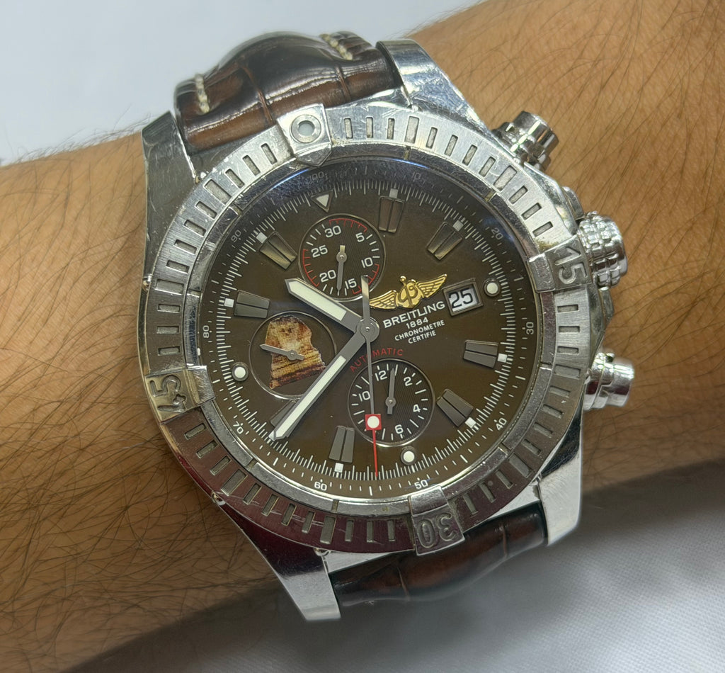 Breitling Super Avenger Felopateer 10th Anniversary Limited Edition 38/50 - Ref. A13370