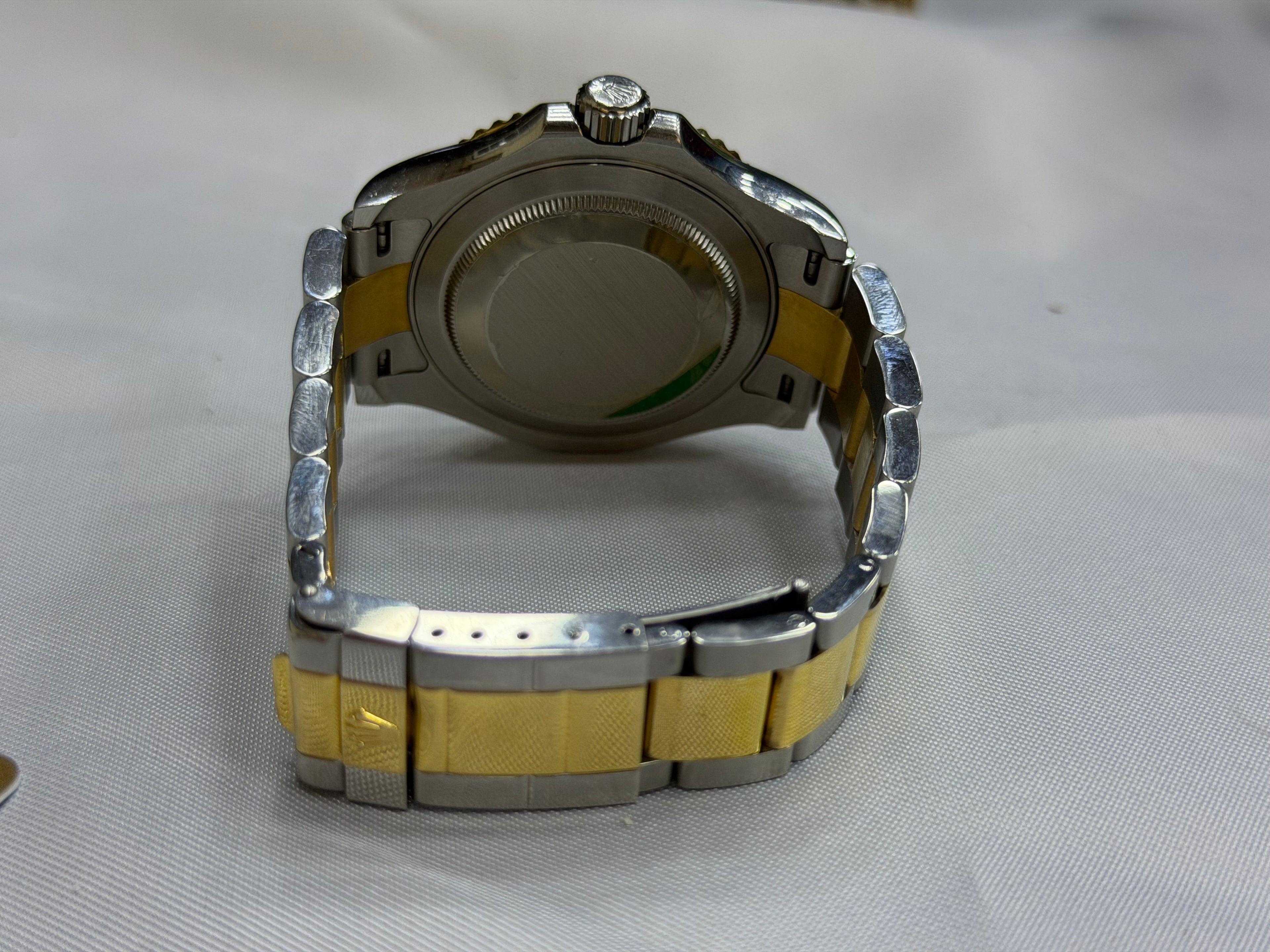 Rolex Yacht-Master 40 Two-Tone 18k Gold & Steel Rare Mother of Pearl Dial Full Set - Ref. 16623