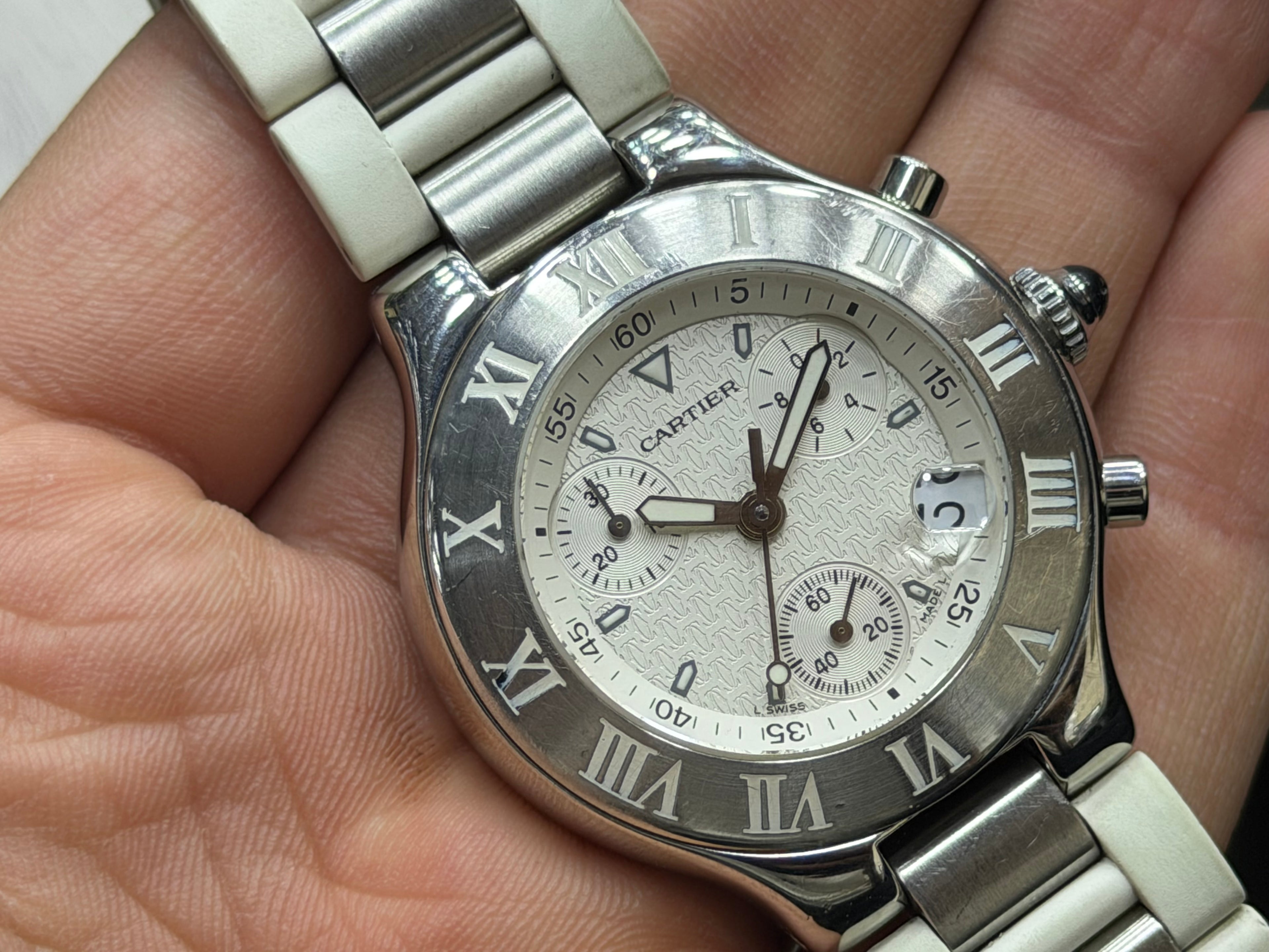 ,Cartier Chronoscaph 21 Chronograph