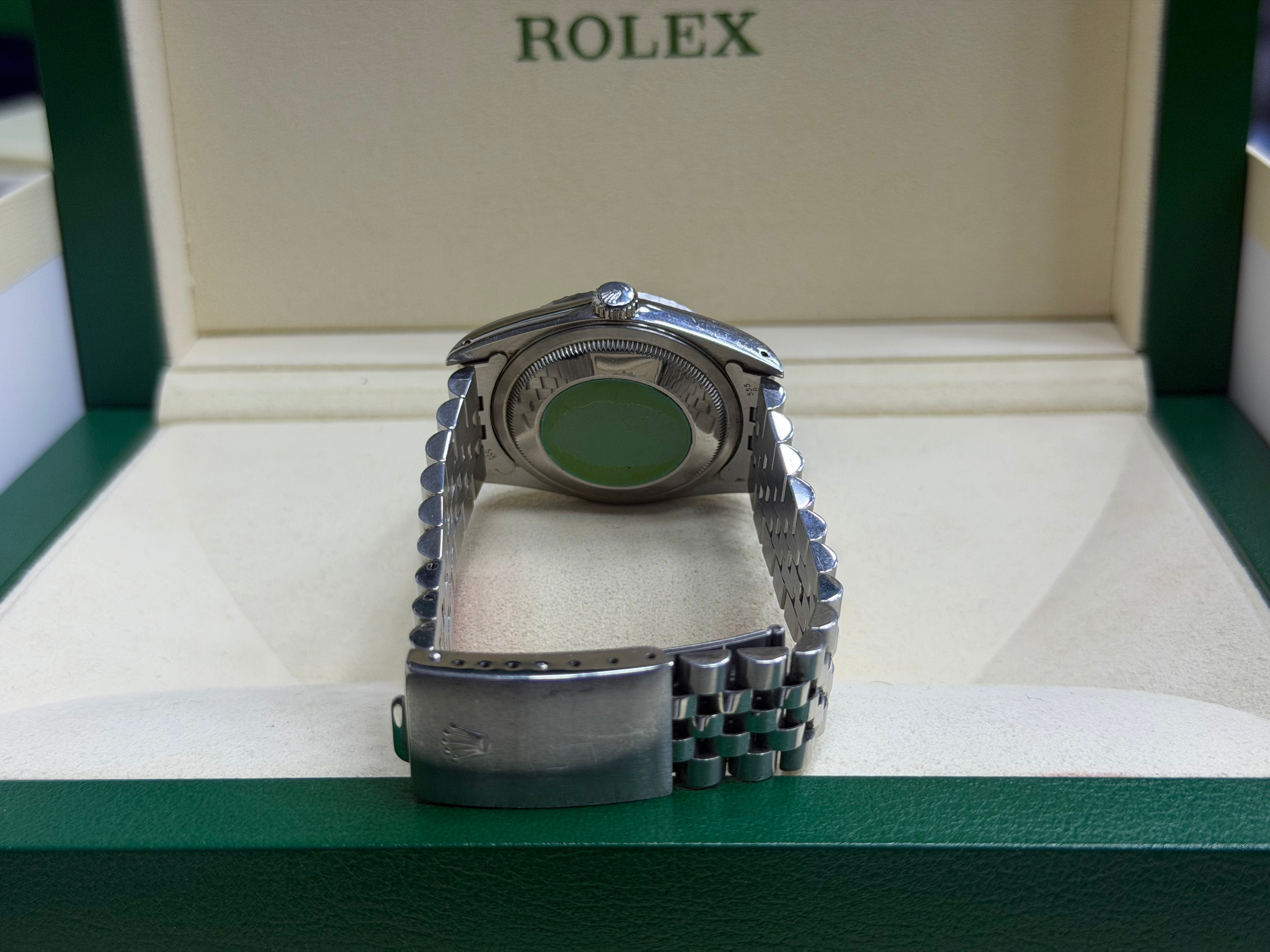 Vintage Rolex Datejust 36 Stainless Steel Champagne Dial - Ref. 16220 / 16234 (With Box & Papers) 1999