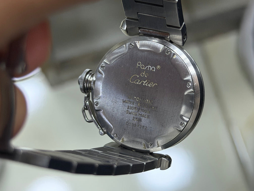 Pasha de Cartier Automatic – 38mm Anthracite Dial (Ref. 2324)